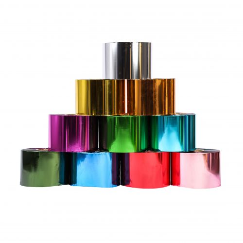 High gloss PET metallized lamination film YL010